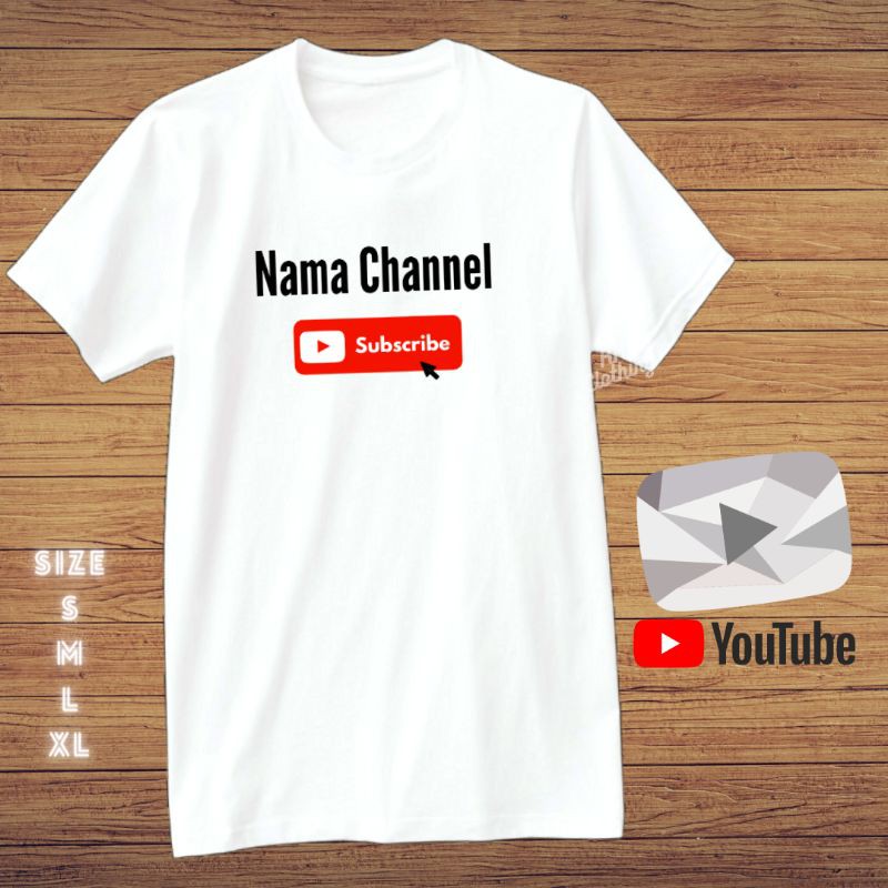 Áo Thun Cotton In Chữ 30s Youtube Youtuber Trẻ Trung Hợp Thời Trang