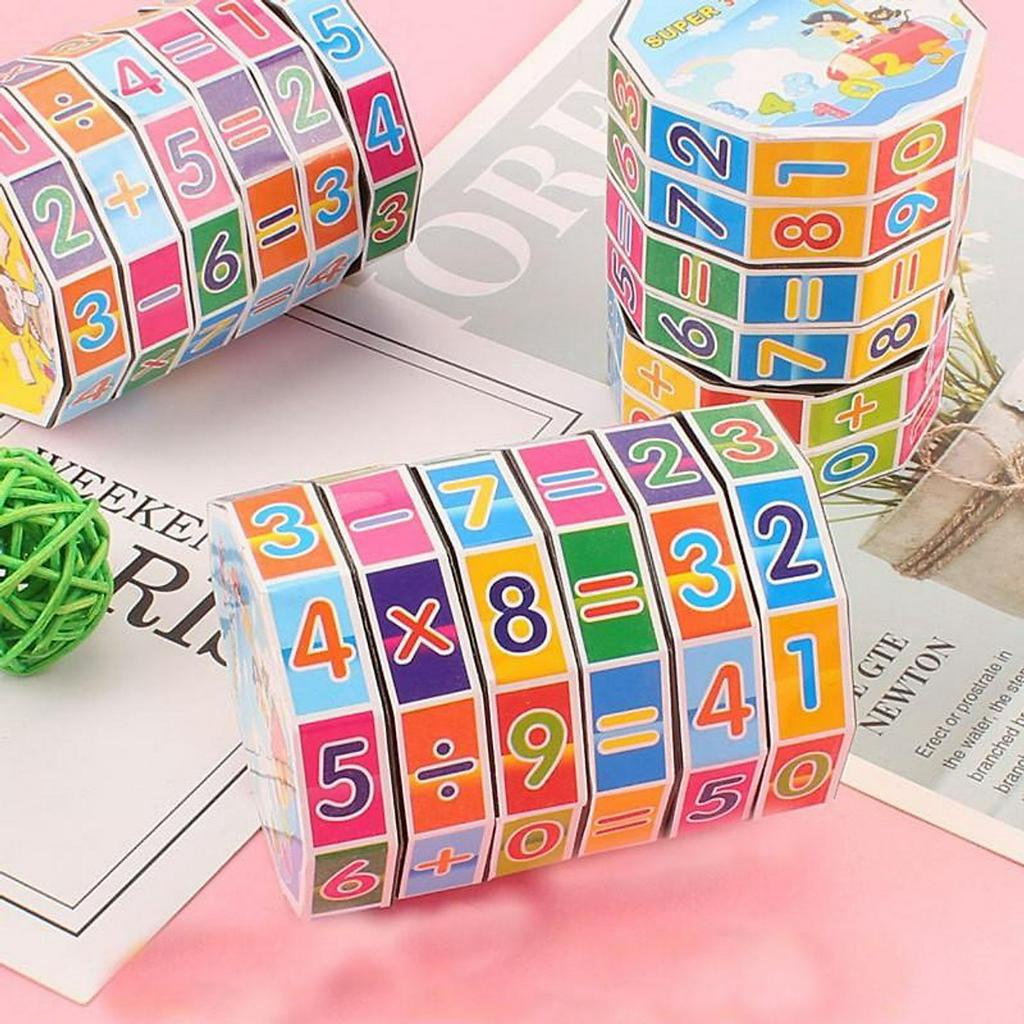 Đồ chơi Rubic toán học cho bé làm quen với con số và phép tính