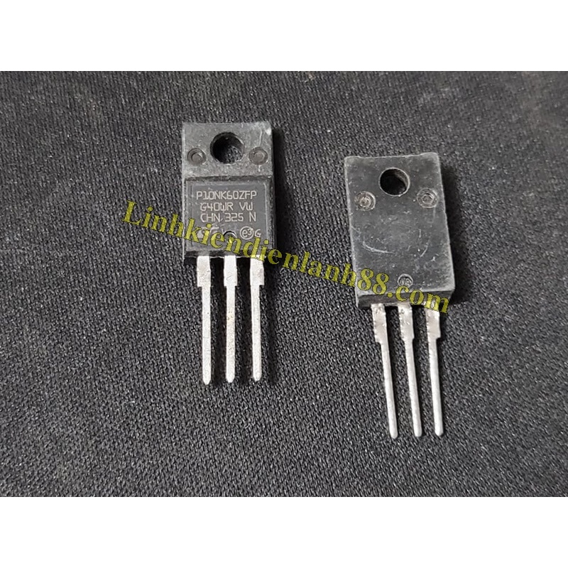 MOSFET N-CHANNEL FQPF10N60C P10NK60ZFP 10n65k3 10N60 TO-200 10A 600V Tháo Máy