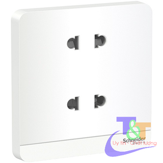 Bộ ổ cắm đôi 2, 3 chấu, đa năng AvatarOn Schneider