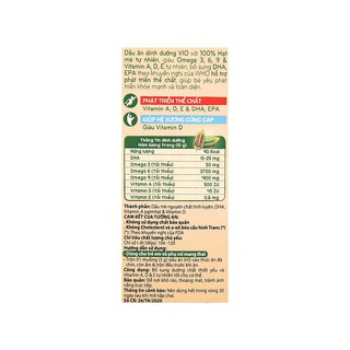 Dầu olive mè Tường An Vio chai 250ml