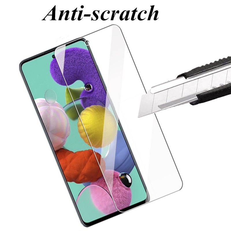Kính Cường Lực 9D Bảo Vệ Màn Hình Cho Samsung Galaxy A / M A01 A12 A21S A31 A22 A32 5G A52 A70 A71 M31S M51 S20 FE