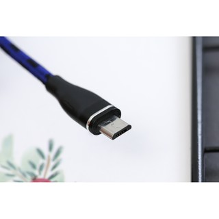 Cáp sạc Micro 2m xmobile LTMP Xanh navy