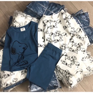 Bộ snoopy HM bé trai cotton