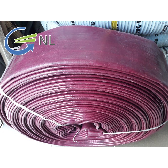 Cuộn 50m Ống dẫn nước,bùn,tải cát sỏi hàng siêu bền ống vải bạt cốt dù D80 hàng tốt giá rẻ