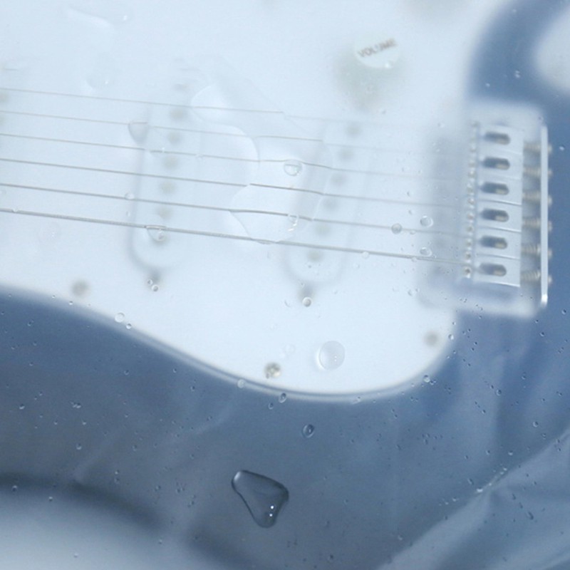 Guitar Cover Fit Electric Guitars Frosted Transparent Guitar Cover