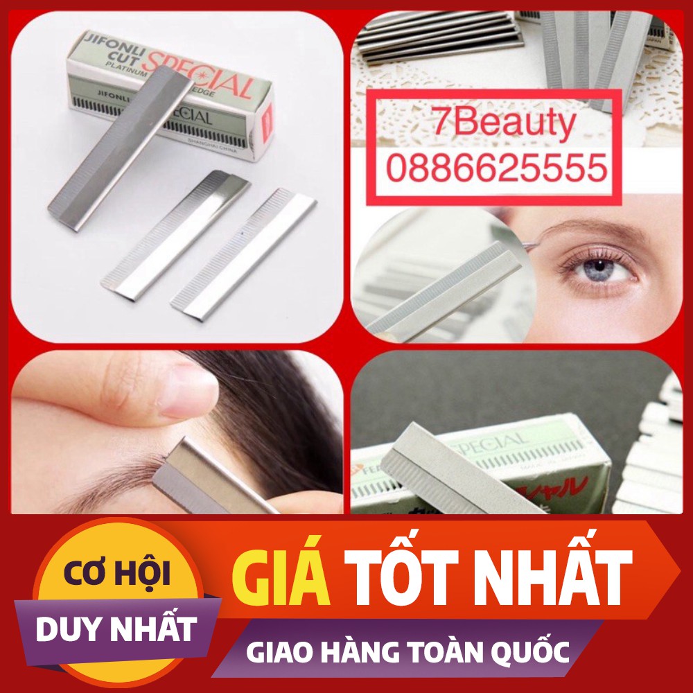 Hộp 10 Dao Cạo Lông Mày DC7