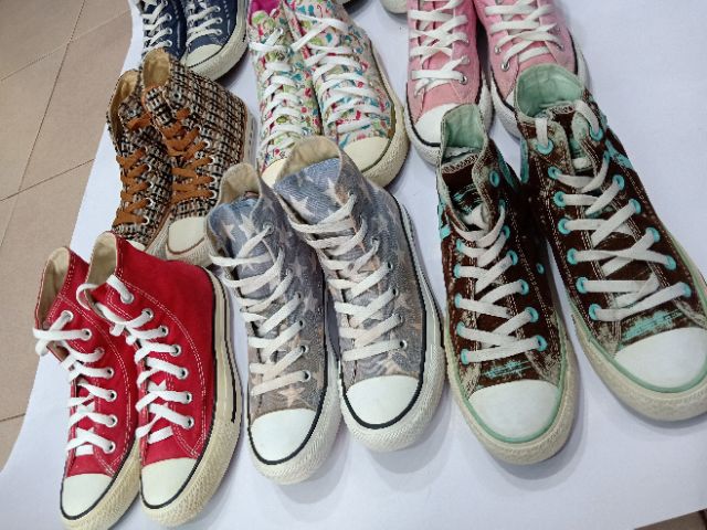 Giày converse chính hãng 2hand cổ cao giá rẻ