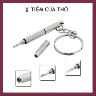 Tô vít mini kiêm móc khóa (vặn kính, đồng hồ, điện thoại...)