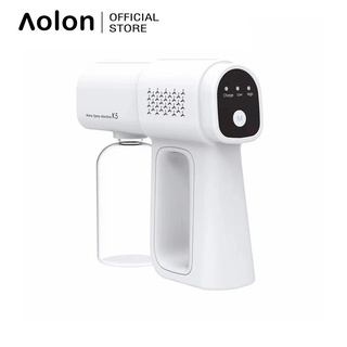 Máy phun khử trùng Aolon K5 có ánh sáng xanh có thể sạc lại động cơ hơi nước