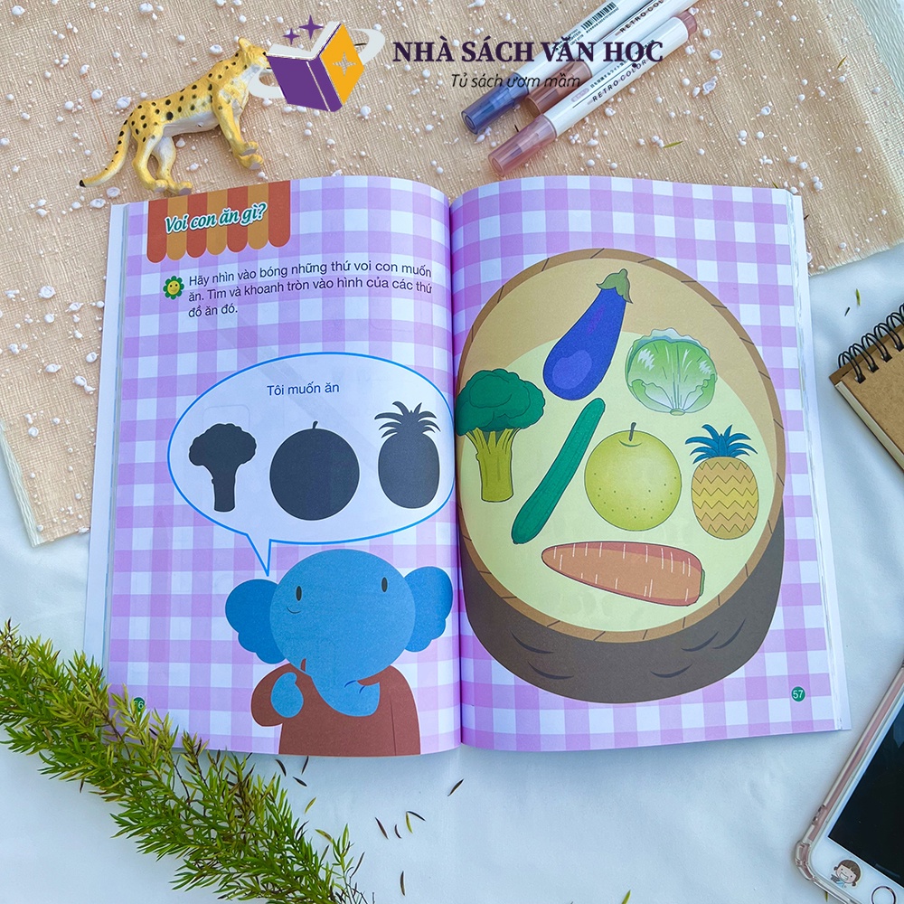 Sách - Combo Toán Tư Duy Và Thẻ Cho Bé Từ 3-4 Tuổi