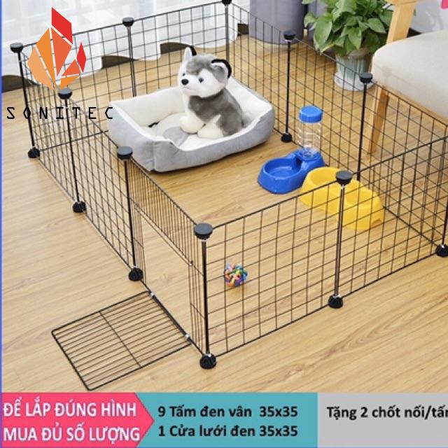 Tấm Lưới Sắt Thép Lắp Chuồng Nuôi Thú Cưng Cho Mèo (Tặng Kèm 2 Chốt)