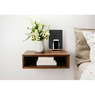 Kệ đầu giường treo tường sang trọng[kệ treo tường - kệ trang trí - kệ gỗ]