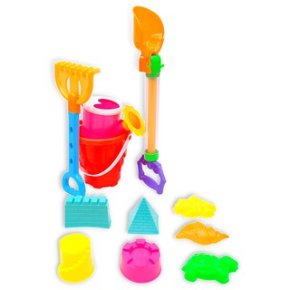 Đồ chơi xúc cát Xô đi biển có cây thụt nước HT7661