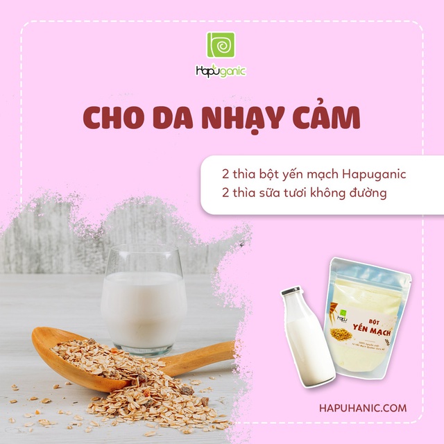 Bột Yến Mạch Nguyên Chất Hapu Organic trắng da