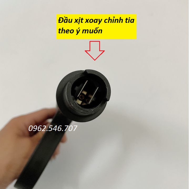 Súng xịt - súng rửa xe áp lực cao mini cho máy xịt rửa áp lực cao vòi rửa xe áp lực ren 22mm 14mm