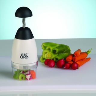 Dụng Cụ Băm Tỏi Ớt Slap Chop Đa Năng, Máy băm hành, tỏi, ớt, băm rau củ đa năng, dụng cụ băm thông minh