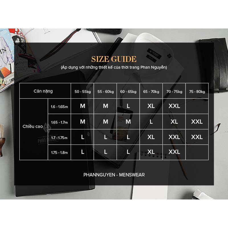 Áo sơ mi trắng Phan Nguyễn SMD.869 | BigBuy360 - bigbuy360.vn
