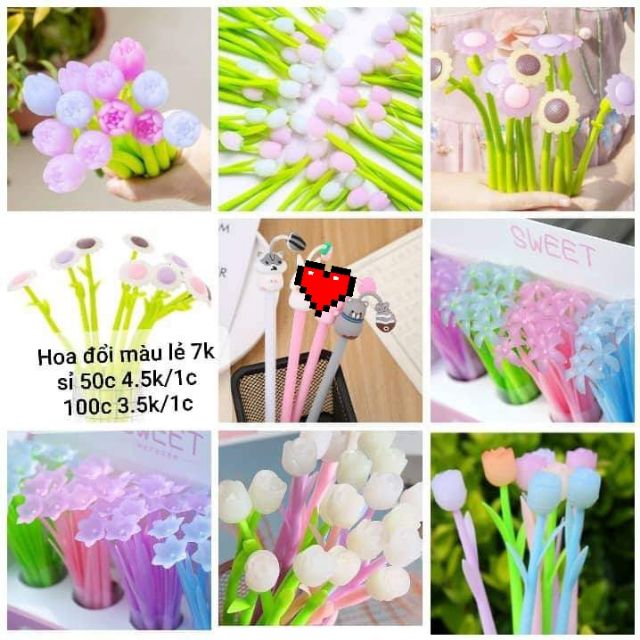 BÚT HOA ĐỔI MÀU