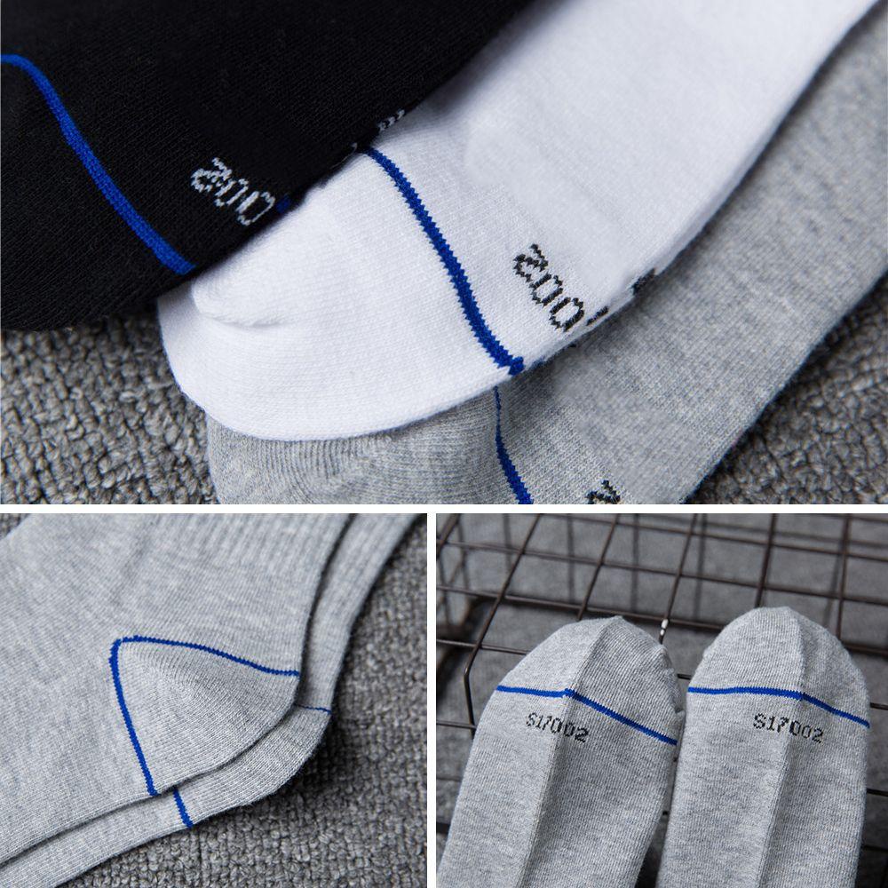 Vớ Cotton Cổ Cao Nhiều Màu Thoáng Khí Phong Cách Harajuku Cho Nam