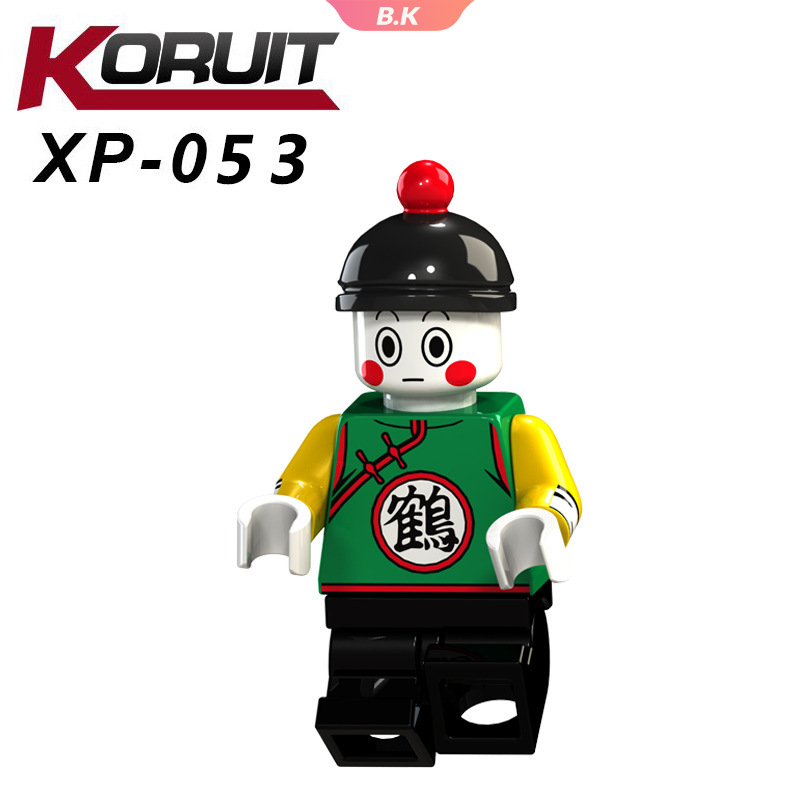 Bộ Xếp Hình Lego Nhân Vật Phim Dragon Ball Gohan Vegeta Kurrin Tenshin Xp048-Xp055 (Ku2)