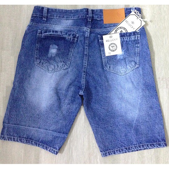 QUẦN SHORT JEAN NAM TẠO KIỂU CÀO RÁCH PHONG CÁCH BỤI