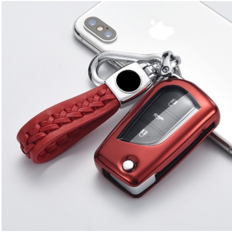 Vỏ Bọc Chìa Khóa Điều Khiển Từ Xa Bằng TPU Cho Toyota Corolla Altis Auris Aygo Yaris Camry RAV4 Verso TC IM