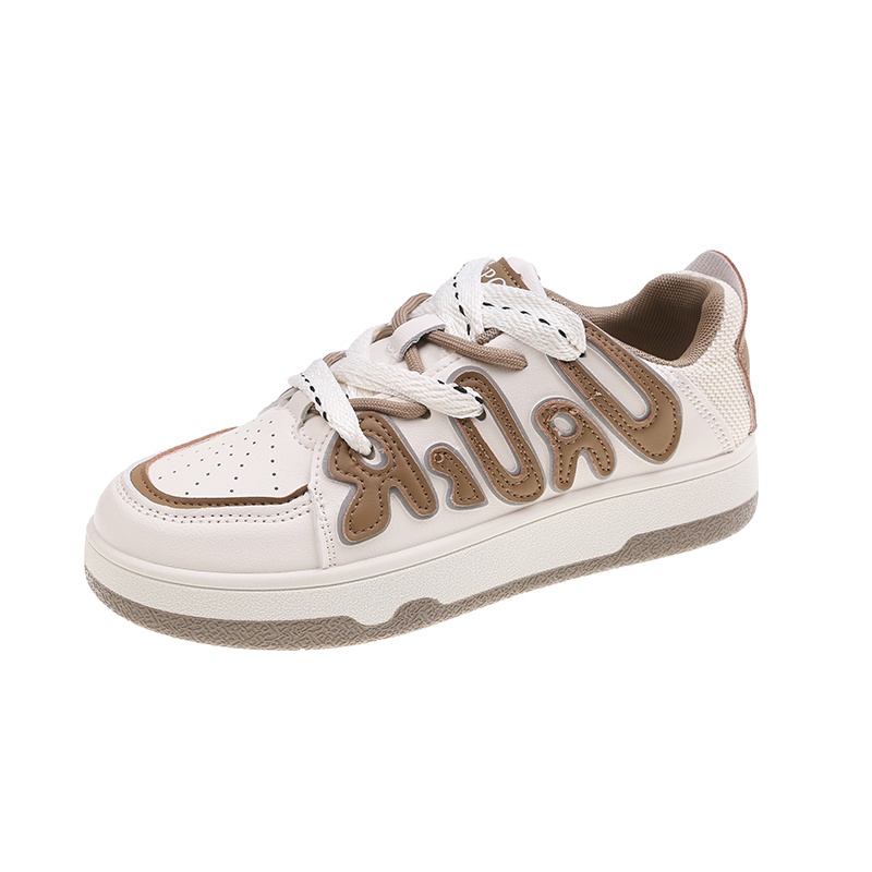 💘 Giày thể thao đế bằng cột dây sành điệu cho nữ 💘  thoáng khí  thiết kế mới