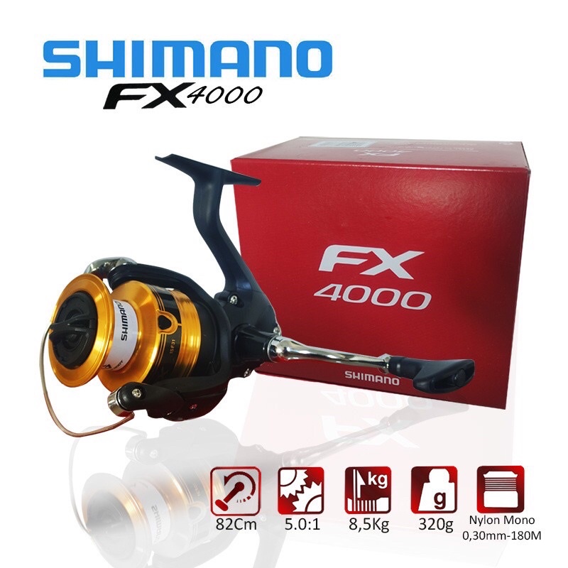 Máy câu Shimano FX 4000 chất lừ