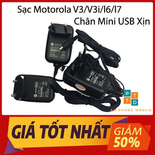 Sạc Motorola V3/V3i/l6/l7 Chân Mini USB Xịn