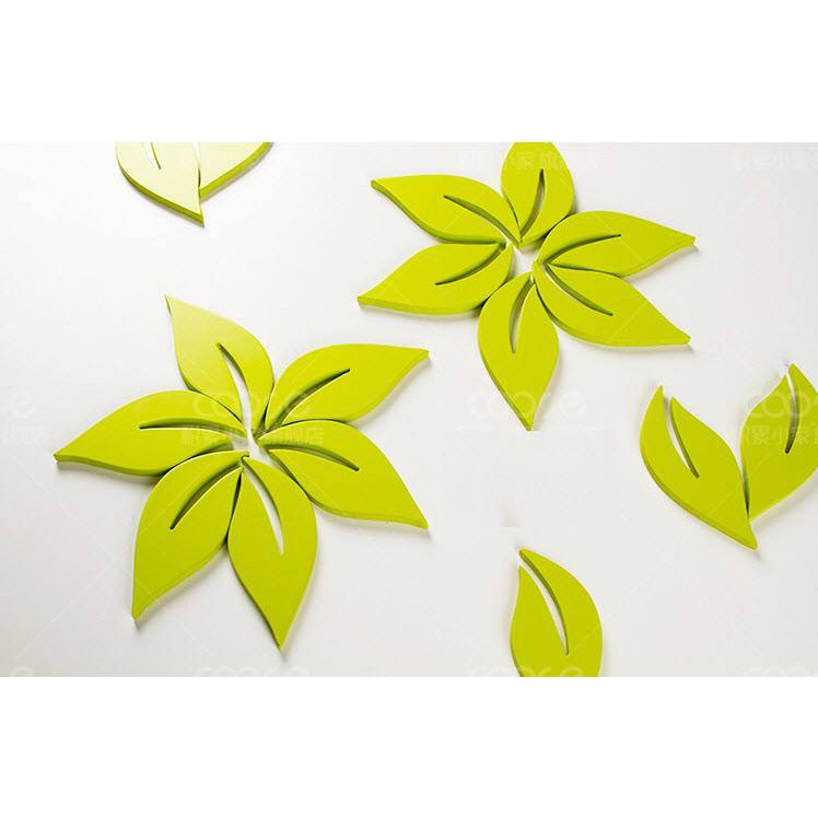 Họa tiết gỗ 3D hình lá