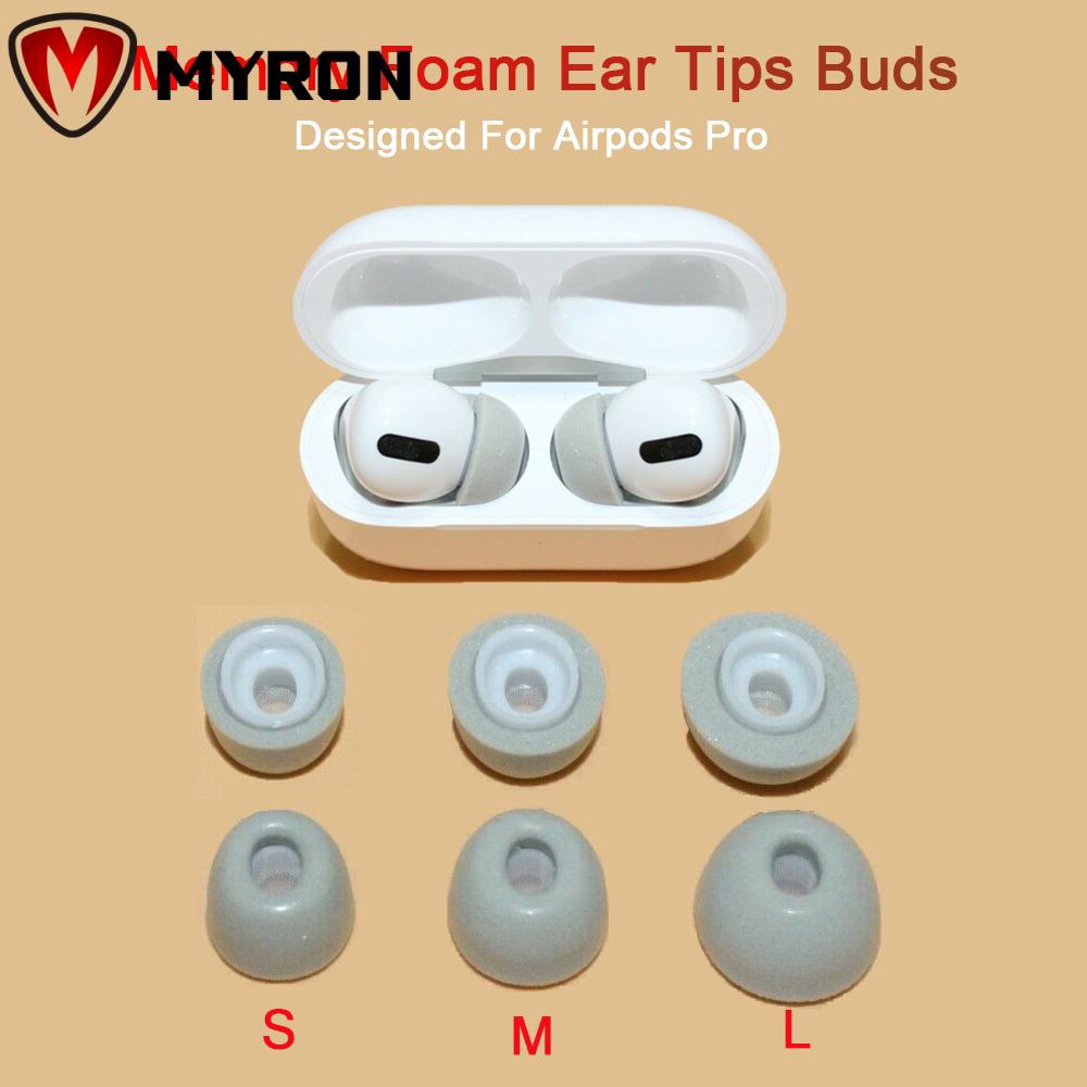 1/3 Cặp Mút Bọc Tai Nghe Cho Apple Airpods Pro