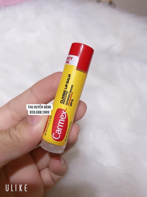 Son Dưỡng Carmex Ultra Smooth Lip Balm