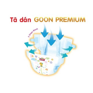 combo 100 miếng bỉm goon premium size M,L,XL mẫu mới