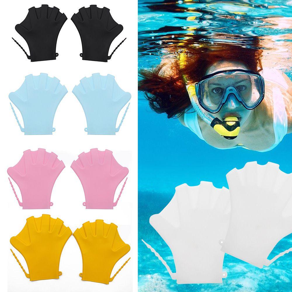 Găng Tay Bơi Chống Thấm Nước Dành Cho Trẻ Em Và Người Lớn