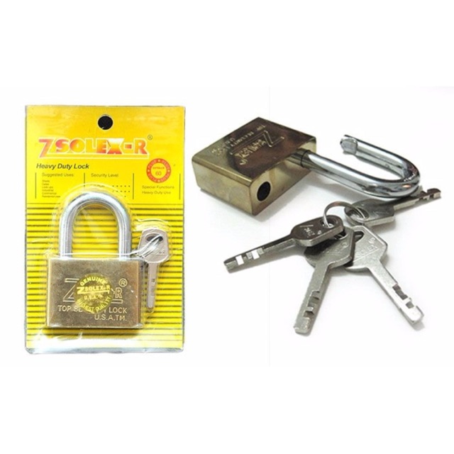 Ổ khoá chống trộm Zsolex 40mm, 60mm chống cắt