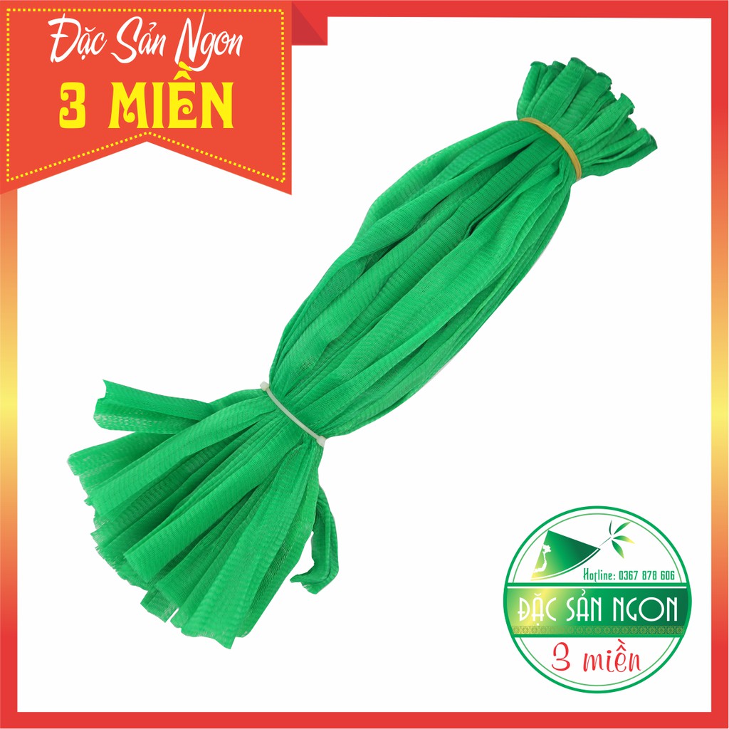 1kg Túi Lưới Đựng Trái Cây - Hoa Quả - Nông Sản Loại 35cm (khoảng 160 túi) - Không Móc Gài
