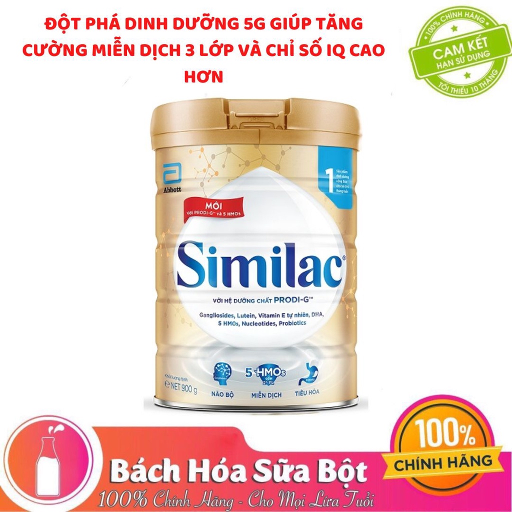 Sữa Bột Similac IQ HMO 1 - lon 900g