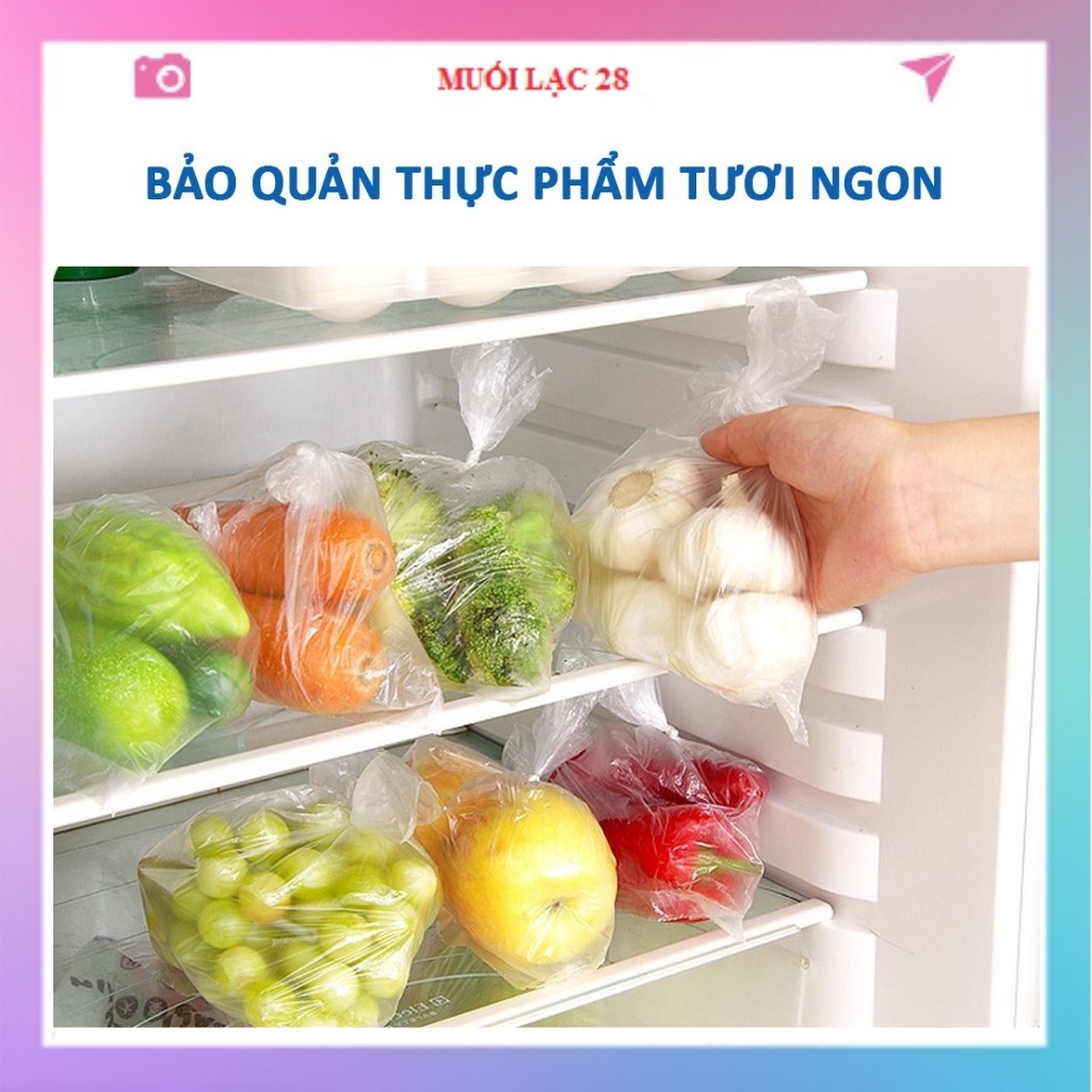 Túi đựng thực phẩm tự hủy sinh học bảo quản thực phẩm sạch sẽ an toàn MUL17