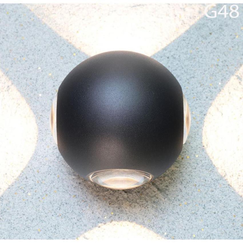 Đèn Trang Trí Hắt Tường 4 Chiều - 12w Chống Nước - DHTW6016D12W