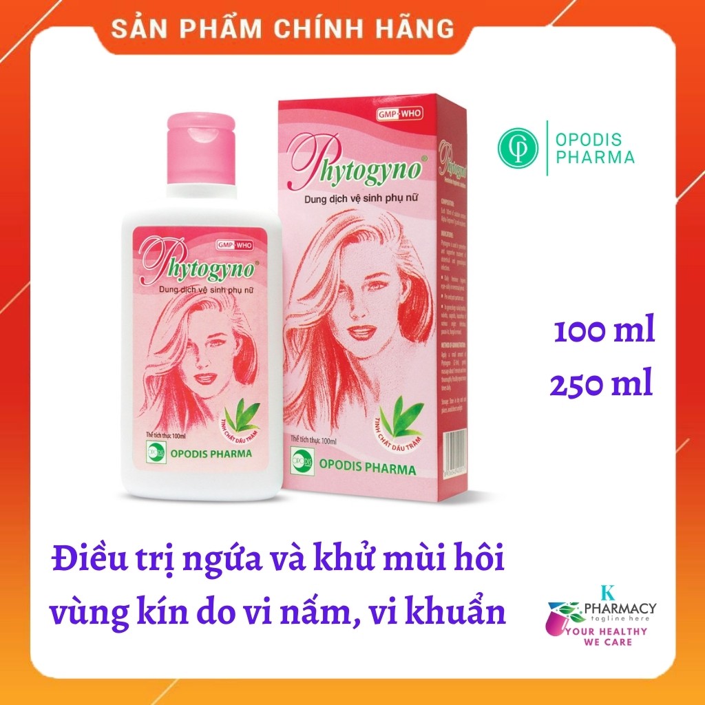 (CHÍNH HÃNG) DUNG DỊCH VỆ SINH PHYTOGYNO 100ml