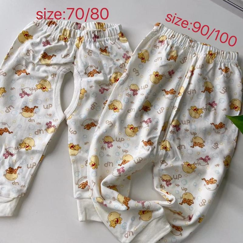 Quần Cotton Dài In Họa Tiết Hoạt Hình Phong Cách Nhật Bản Cho Bé