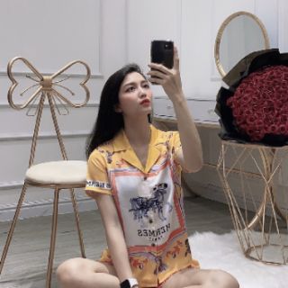 Đồ ngủ lụa Pijama lụa satin loại 1