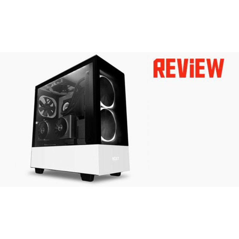 2 quạt NZXT mới 100% tháo Case H510 Elite (đen)