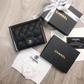 Ví Nữ Mini Cao Cấp Màu Đen Hàng Full Box