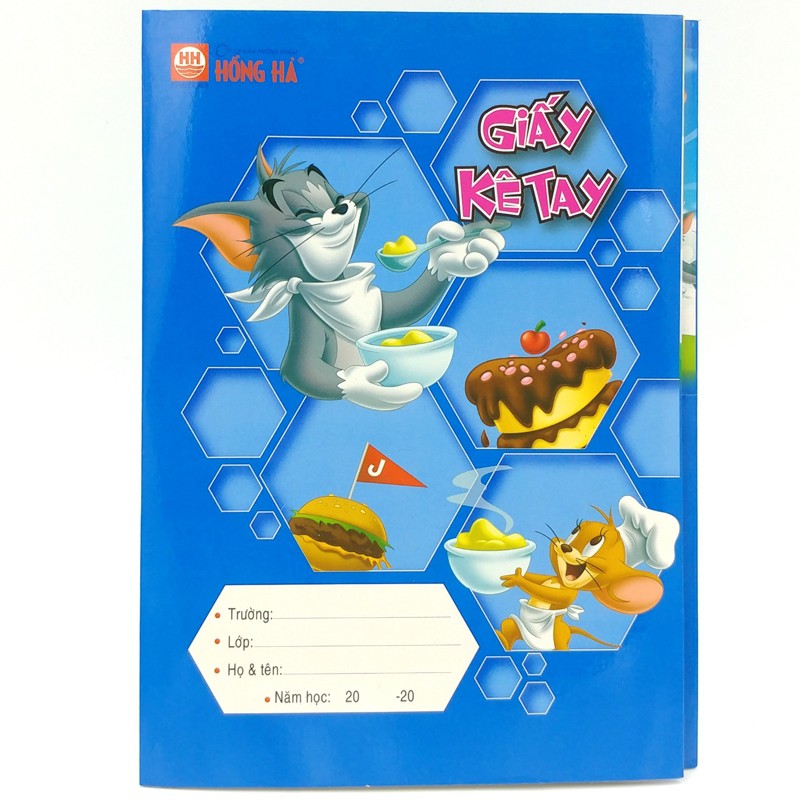 [Mã LIFEBOOK2 giảm 10% đơn 0Đ] Giấy Kê Tay Hồng Hà School 4926 - Tom And Jerry