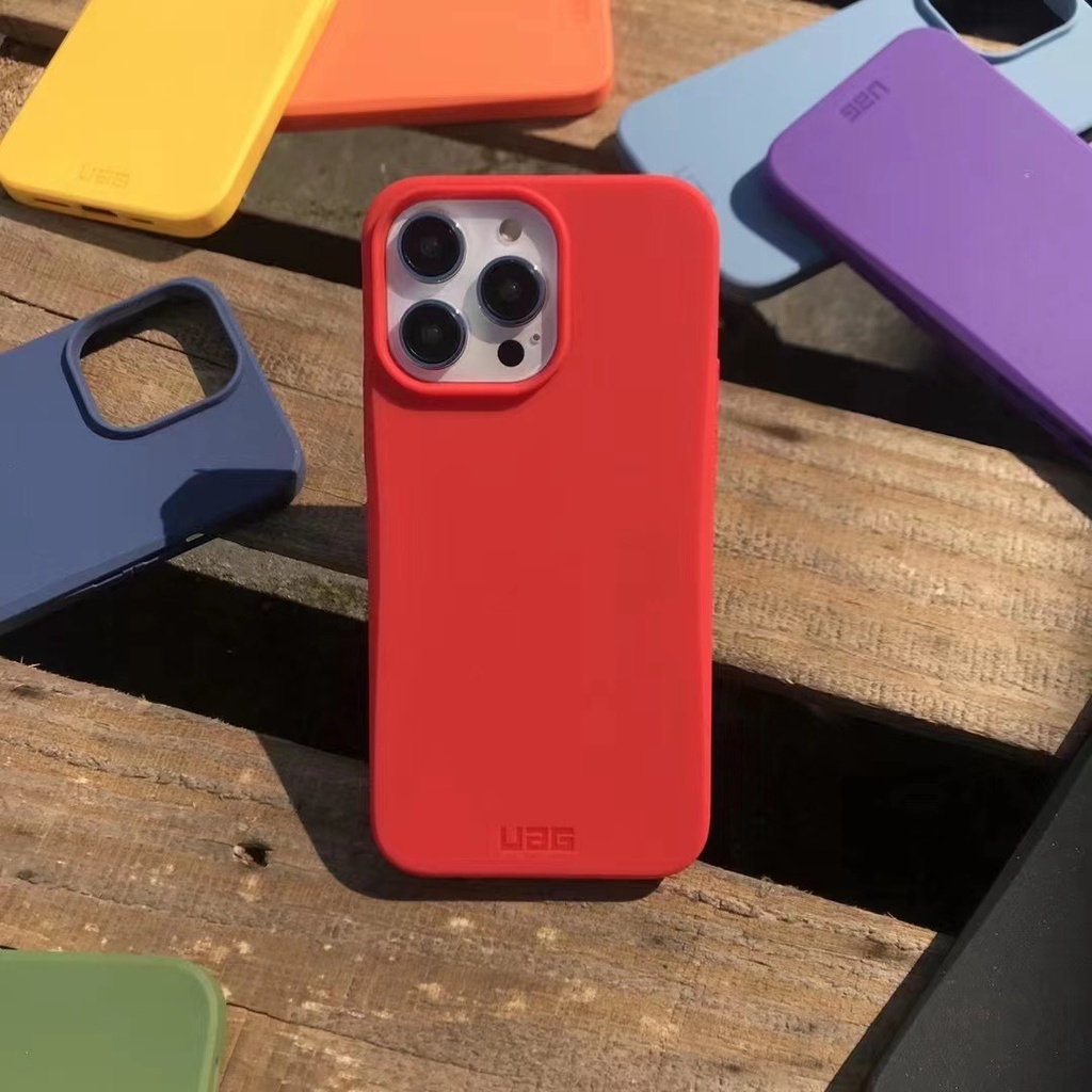 UAG Ốp Điện Thoại Silicon Chống Sốc Cho iPhone 14 Pro Max Lưng