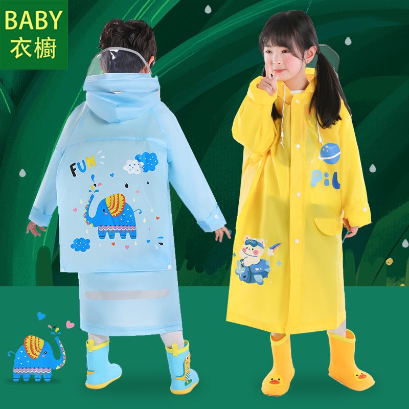 Áo Mưa Che Phủ Toàn Thân Dành Cho Bé Trai Và Bé Gái Mới 2022