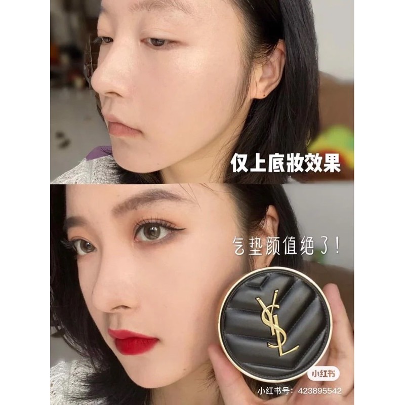 [Chính Hãng] Phấn Nước YSL vỏ bao da Limited, Cushion YSL - tone 10/20