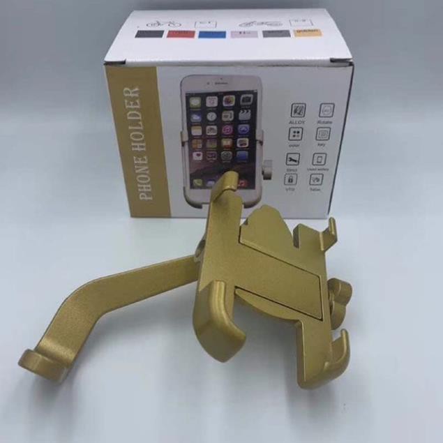 Giá Đỡ - Kẹp Điện Thoại Gắn Xe Máy Inox C2 Chống Rung, Chống Cướp Cực Chắc Chắn | BigBuy360 - bigbuy360.vn